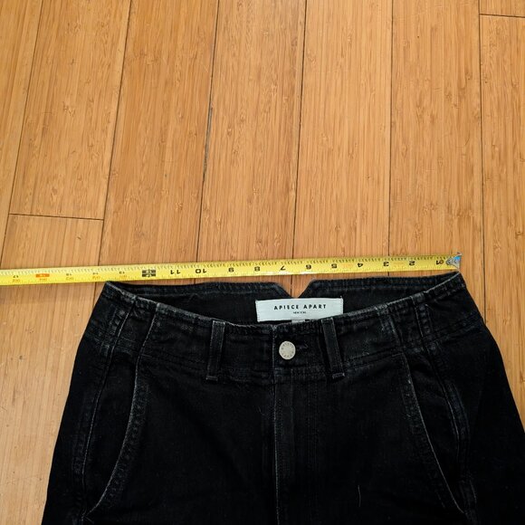 Black Apiece Apart Meridian Jeans - Size 27 - Picture 7 of 9